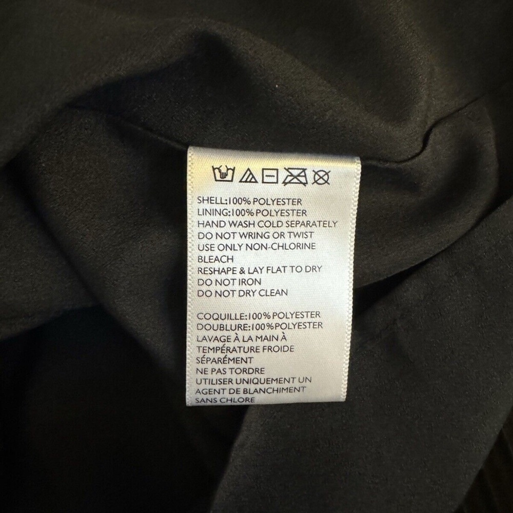 Kimchi Blue Large Solid Black Pull-On Pleated Asy… - image 4